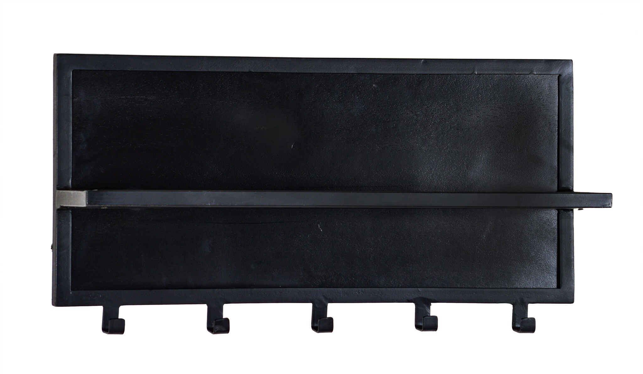 Brix - Kapstok Brix Caro Black - Mangohout / Gecoat Staal