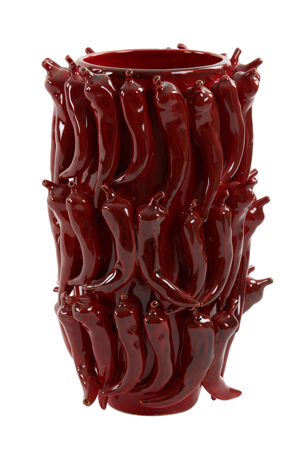 Light & Living - Vaas PEPPER - 26.5x25x39cm - Rood