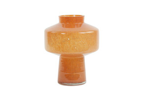 Light & Living - Vaas TRASMON - Ø23.5x29.5cm - Oranje