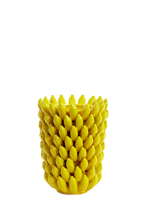 Light & Living - Vaas ZITA - Ø25.5x34cm - Geel