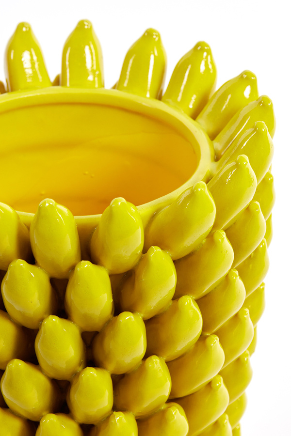 Light & Living - Vaas ZITA - Ø25.5x34cm - Geel