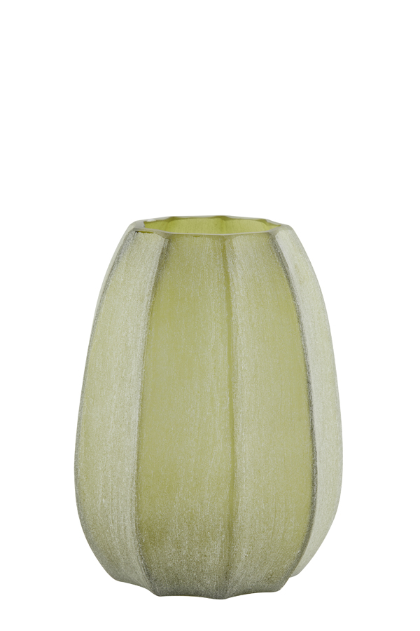 Light & Living - Vaas BRADLEY - Ø17x23.5cm - Groen