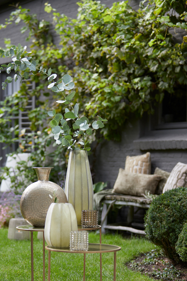 Light & Living - Vaas BRADLEY - Ø17x23.5cm - Groen