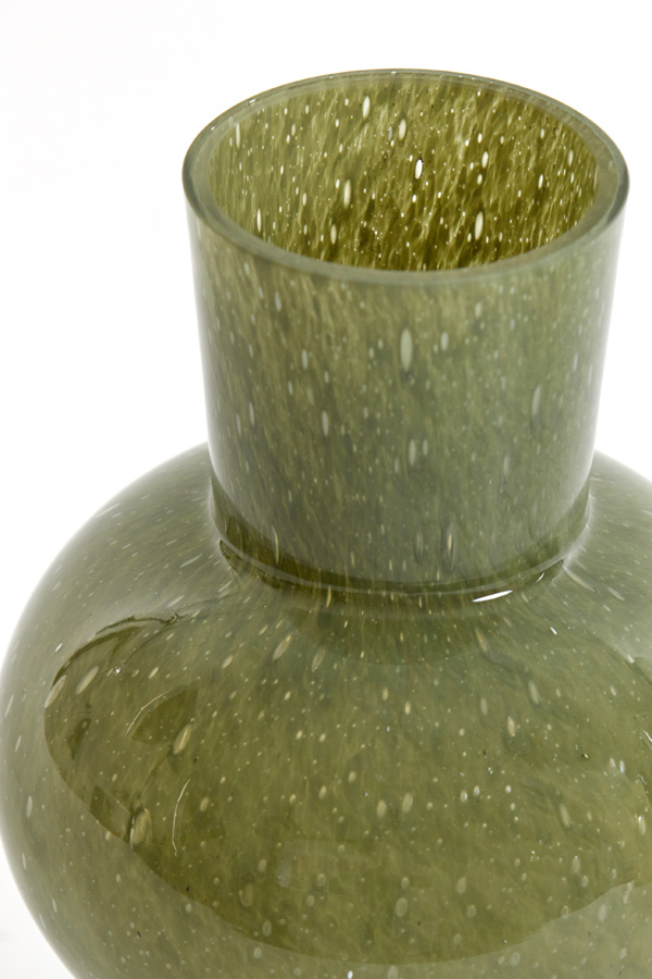 Light & Living - Vaas HALLEY - Ø18x28.5cm - Groen