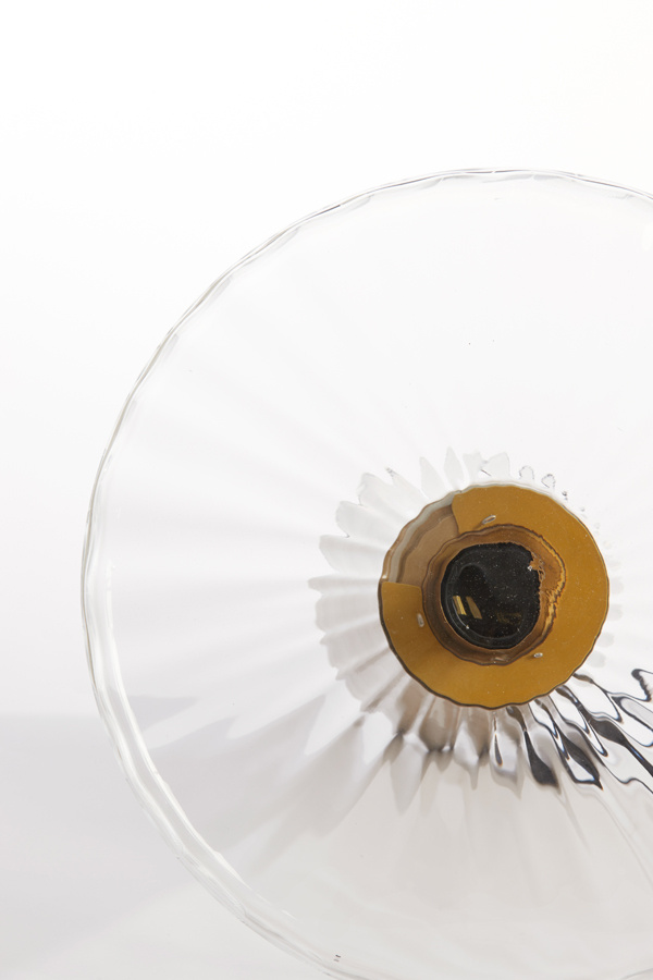 Light & Living - Tafellamp PLEAT - Ø30x45cm - Helder