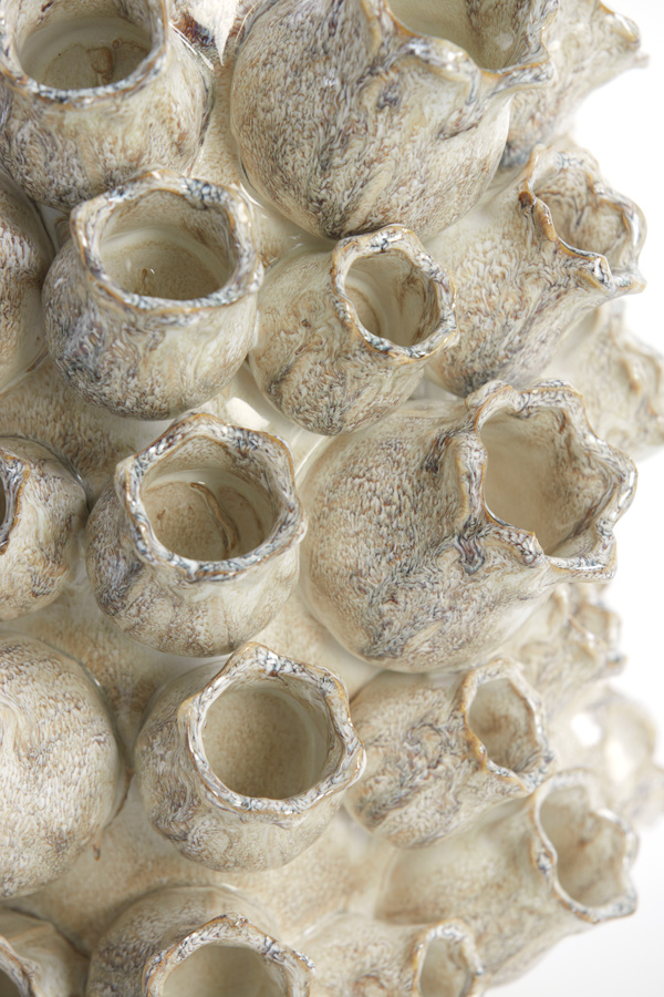 Light & Living - Vaas KEIKI - 26.5x25x31.5cm - Bruin