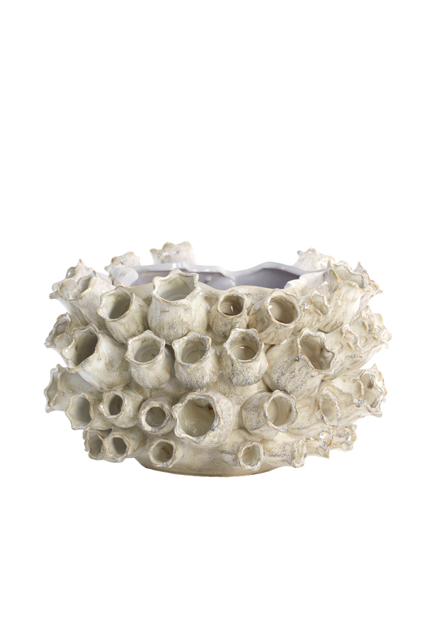 Light & Living - Vaas KEIKI - 36x34.5x23cm - Bruin