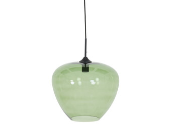 Light & Living - Hanglamp MAYSON - Ø40x34cm - Groen