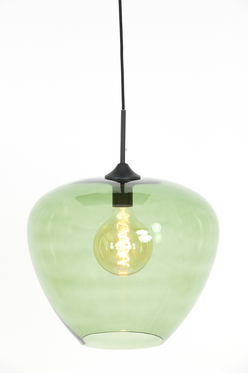 Light & Living - Hanglamp MAYSON - Ø40x34cm - Groen