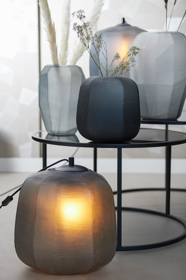 Light & Living - Vaas PACENGO - Ø33x32cm - Grijs