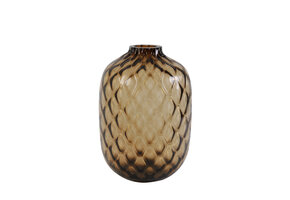 Light & Living - Vaas CARINO - Ø29x42cm - Bruin