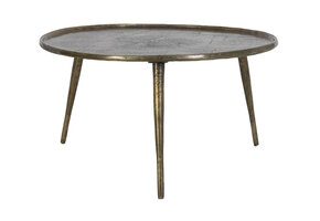 Light & Living - Bijzettafel BABINA - Ø67.5x37cm - Brons
