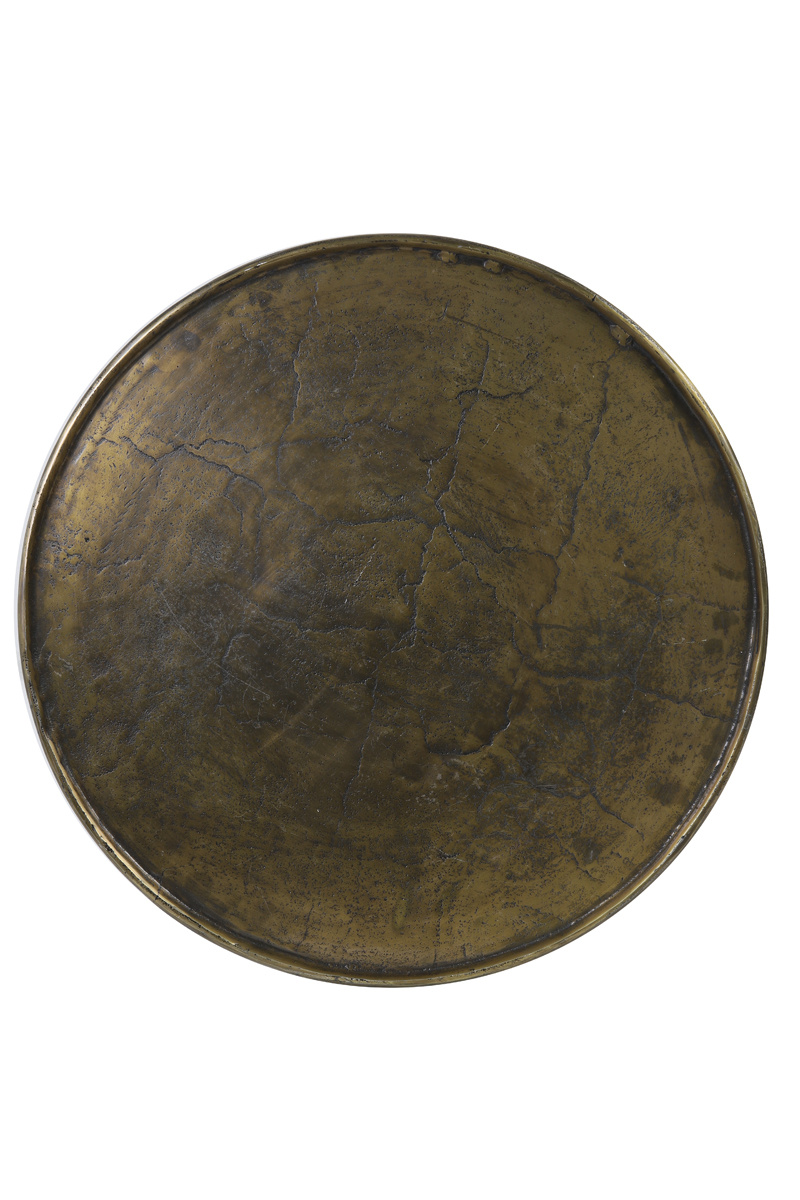 Light & Living - Bijzettafel BABINA - Ø67.5x37cm - Brons