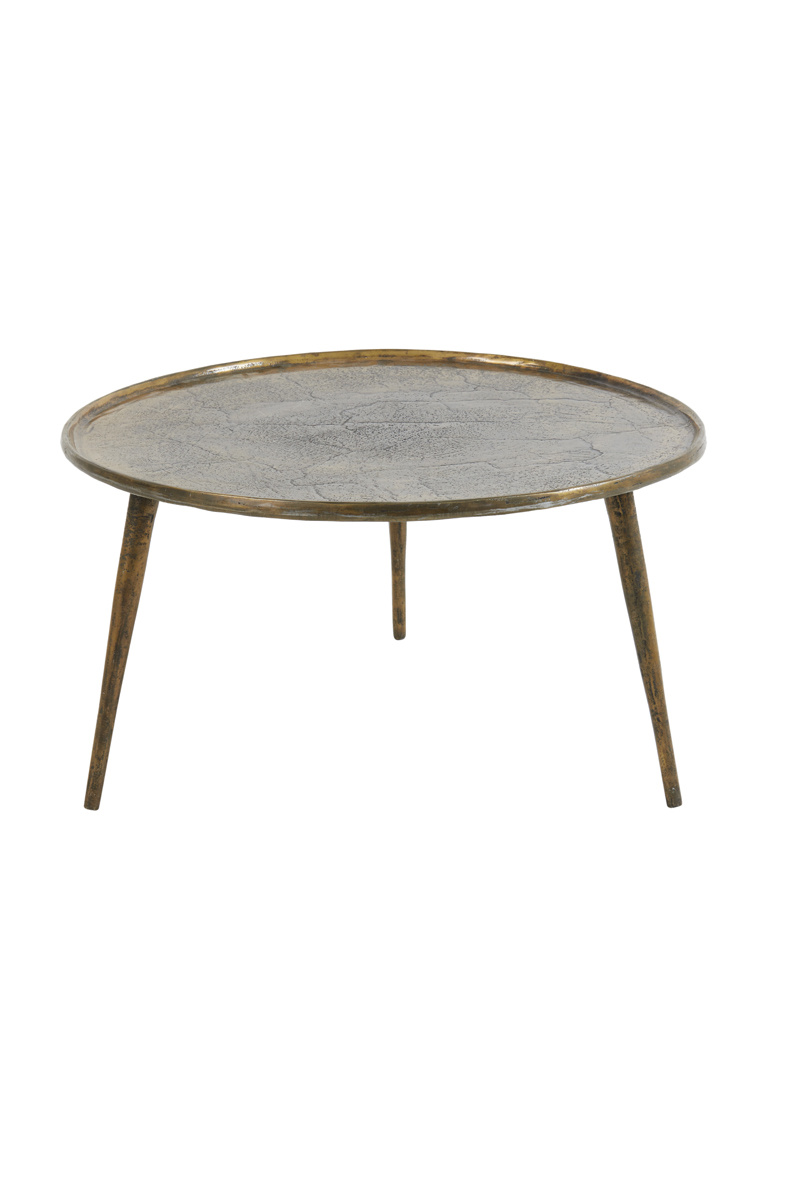 Light & Living - Bijzettafel BABINA - Ø67.5x37cm - Brons