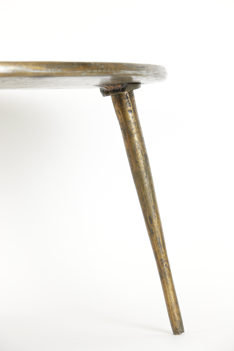 Light & Living - Bijzettafel BABINA - Ø67.5x37cm - Brons