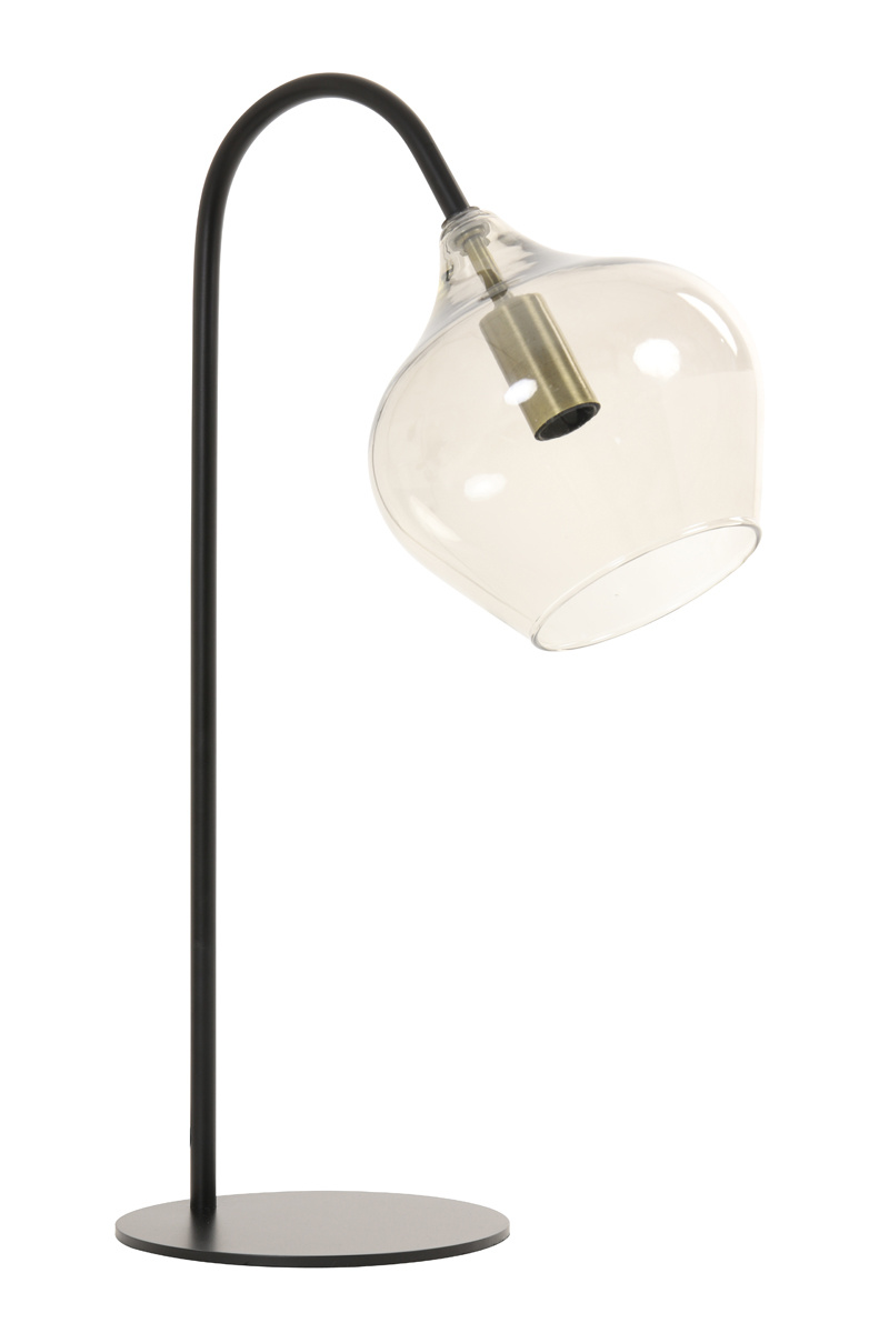 Light & Living - Tafellamp RAKEL - 28x17x50.5cm - Zwart