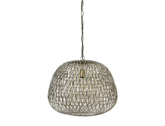 Light & Living - Hanglamp ALWINA - Ø50x44cm - Brons