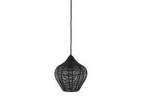 Light & Living - Hanglamp ALVARO - Ø20x22cm - Zwart