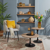 Light & Living - Vaas MURELA - Ø21x38cm - Oranje