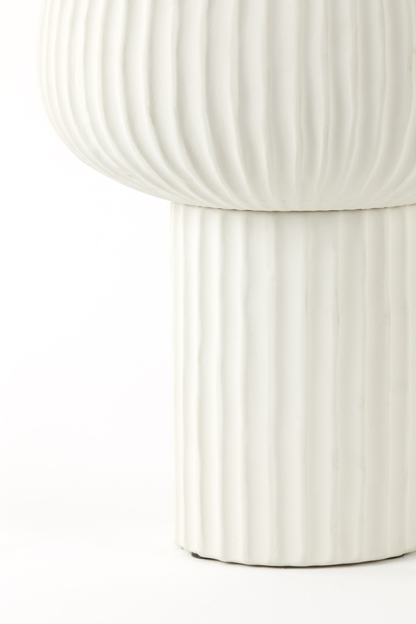 Light & Living - Vaas FEYA - Ø27.5x36cm - Wit