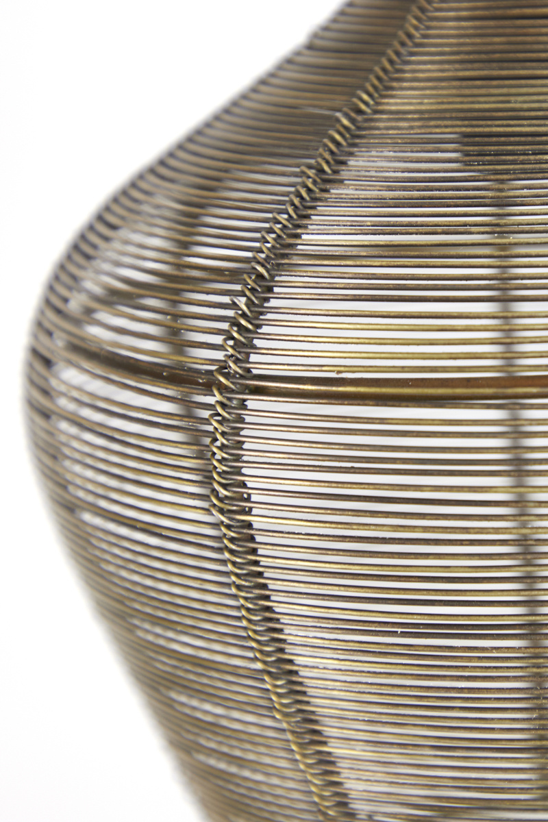 Light & Living - Hanglamp ALVARO - 100x20x122cm - Brons