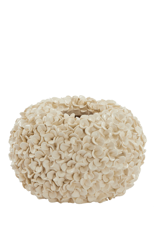 Light & Living - Vaas PHYLIA - Ø38x23cm - Wit