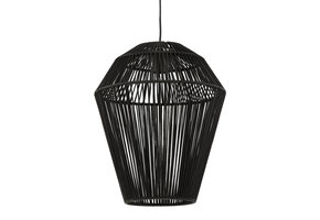Light & Living - Hanglamp DEYA - Ø45x56cm - Zwart