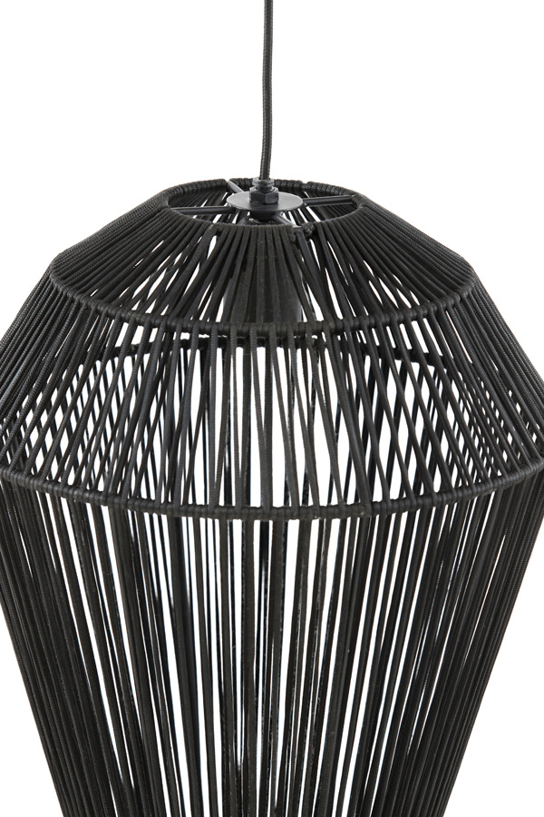 Light & Living - Hanglamp DEYA - Ø45x56cm - Zwart