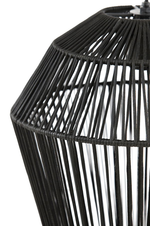 Light & Living - Hanglamp DEYA - Ø45x56cm - Zwart