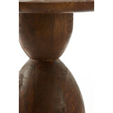 Light & Living - Bijzettafel TORIR - Ø40x50cm - Bruin