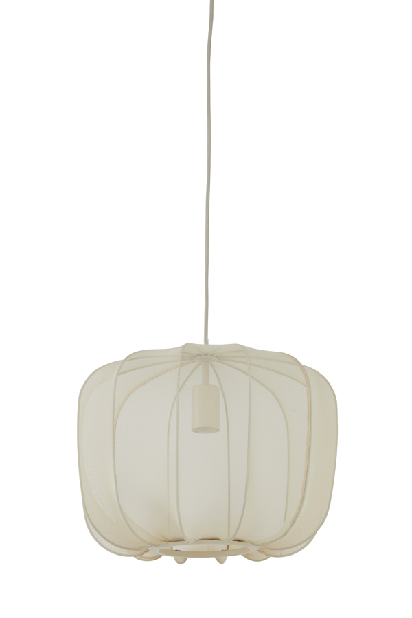 Light & Living - Hanglamp PLUMERIA - Ø40x30cm - Beige