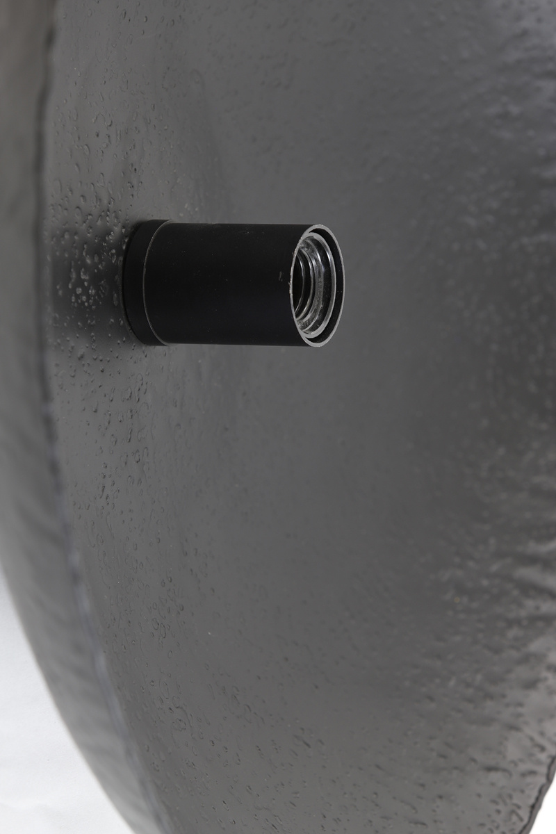 Light & Living - Wandlamp NEVA - Ø50x12cm - Zwart