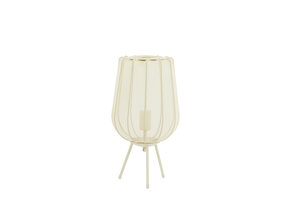 Light & Living - Tafellamp PLUMERIA - Ø25x45cm - Beige