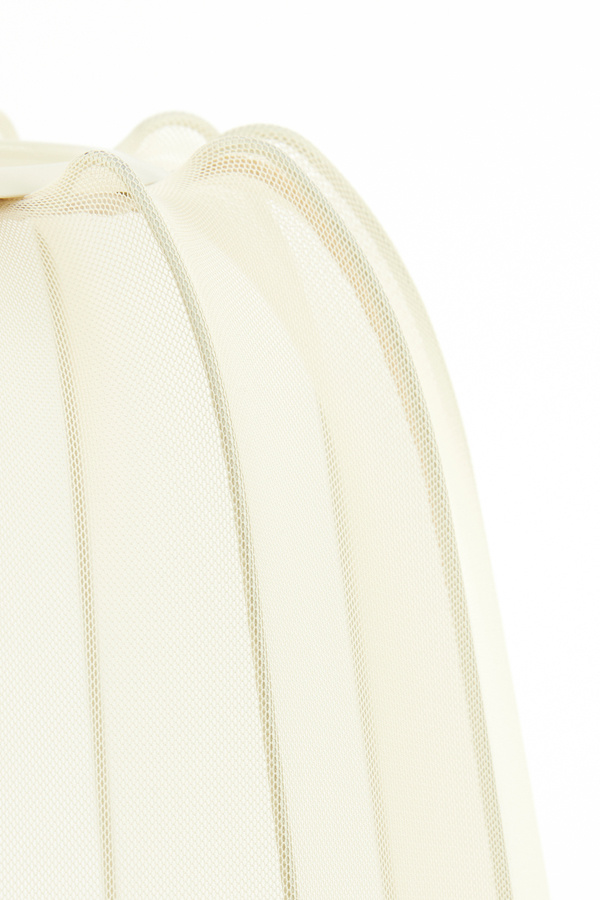 Light & Living - Tafellamp PLUMERIA - Ø25x45cm - Beige
