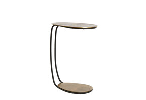 Light & Living - Bijzettafel MARSH - 43x27x53cm - Brons