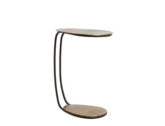 Light & Living - Bijzettafel MARSH - 43x27x53cm - Brons