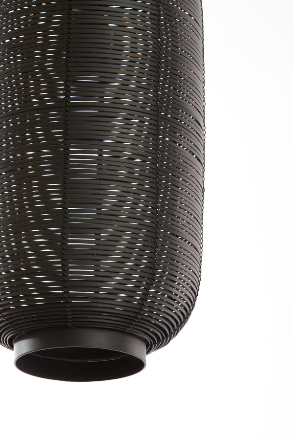 Light & Living - Hanglamp TOMEK - Ø21x44cm - Zwart