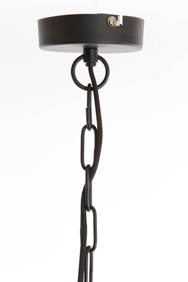 Light & Living - Hanglamp TOMEK - Ø21x44cm - Zwart