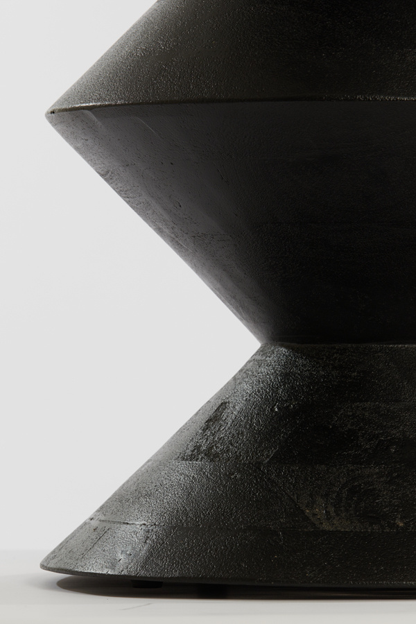 Light & Living - Bijzettafel LARUS - Ø45x60cm - Zwart