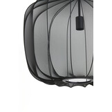 Light & Living - Hanglamp PLUMERIA - Ø60x45cm - Zwart