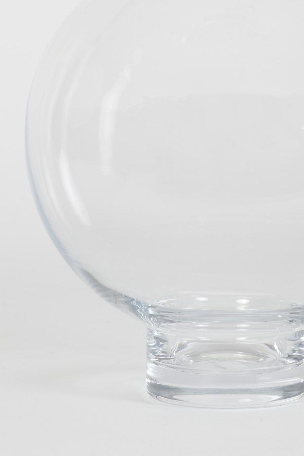 Light & Living - Vaas KEISHA - Ø27.5x36.5cm - Helder