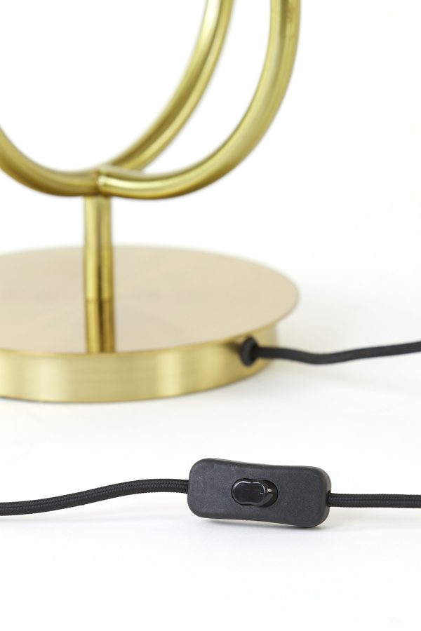 Light & Living - Tafellamp MAGDALA - 38x20x60cm - Bruin