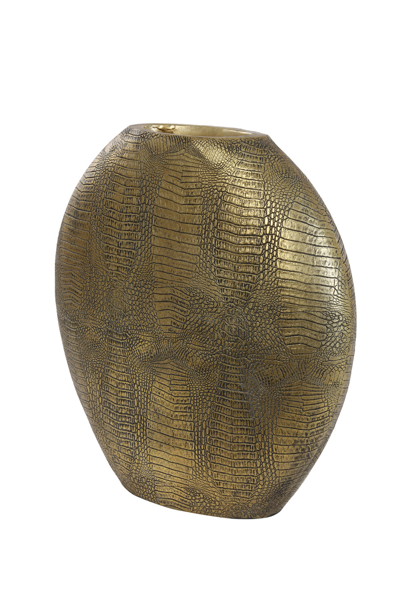 Light & Living - Vaas SKELD - 50x15x50cm - Brons