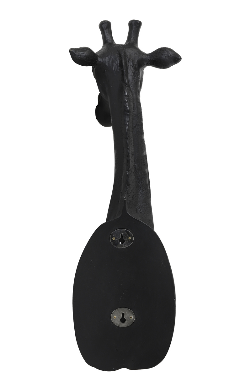 Light & Living - Wandlamp GIRAFFE  - 20.5x19x61cm - Zwart