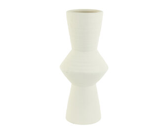 Light & Living - Vaas RAM - 22.5x22.5x50.5 - Wit