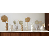 Light & Living - Vaas RAM - 22.5x22.5x50.5 - Wit