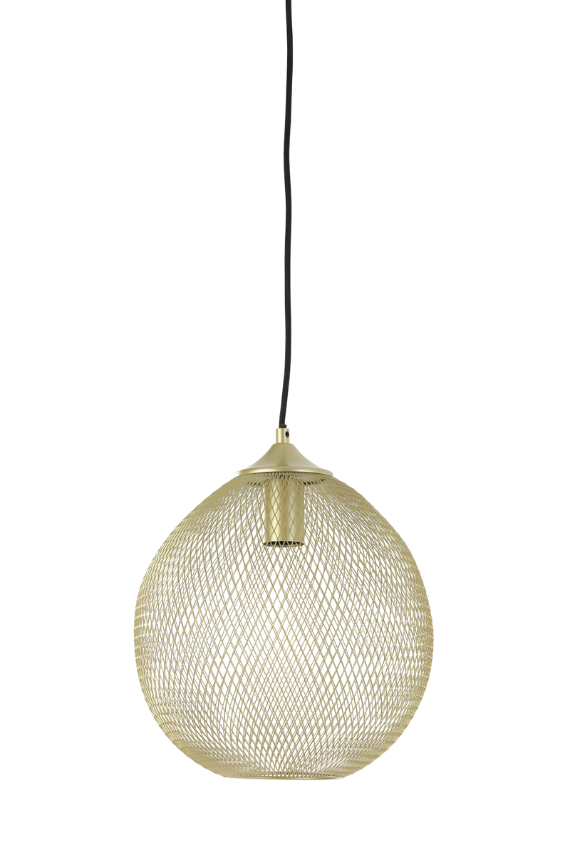 Light & Living - Hanglamp MOROC - Ø30x35cm - Goud