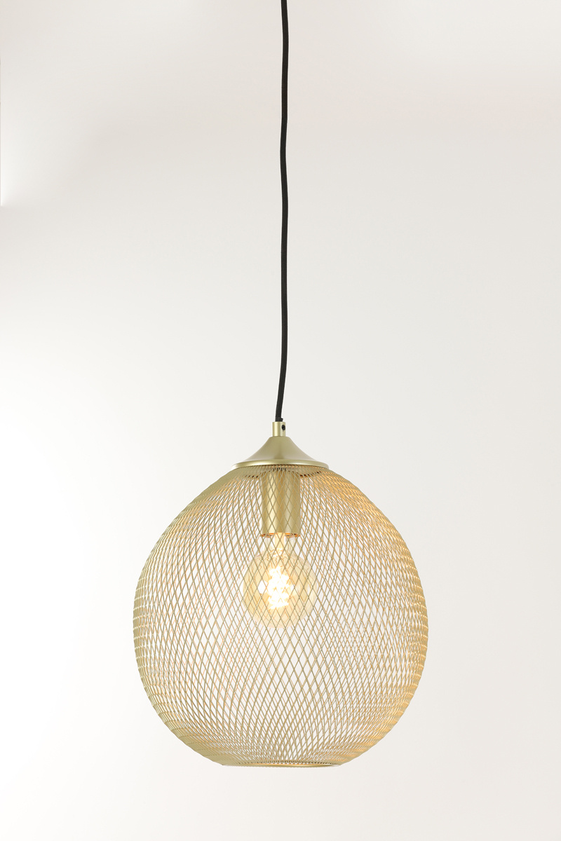Light & Living - Hanglamp MOROC - Ø30x35cm - Goud