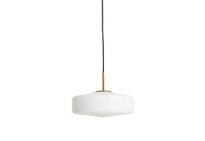 Light & Living - Hanglamp PLEAT - Ø30x17cm - Wit