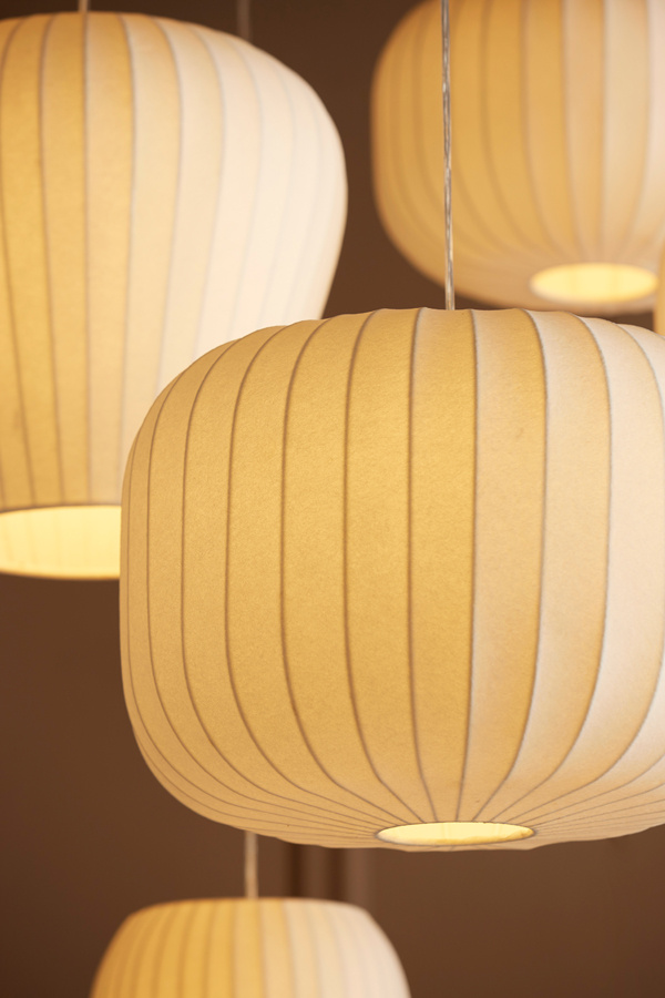 Light & Living - Hanglamp LEXA - Ø35x25cm - Wit